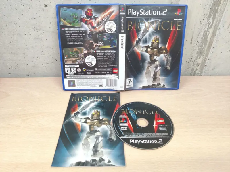 Bionicle - PlayStation 2 PS2 - PAL ITA Completo Disco Specchio - Vista 1