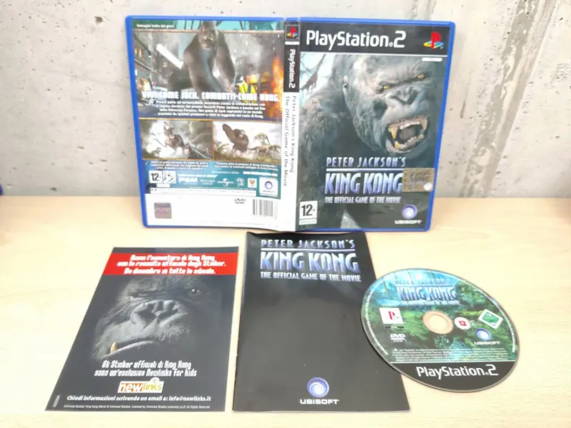 Peter Jackson's King Kong - PlayStation 2 PS2 - PAL ITA Completo - Vista 1