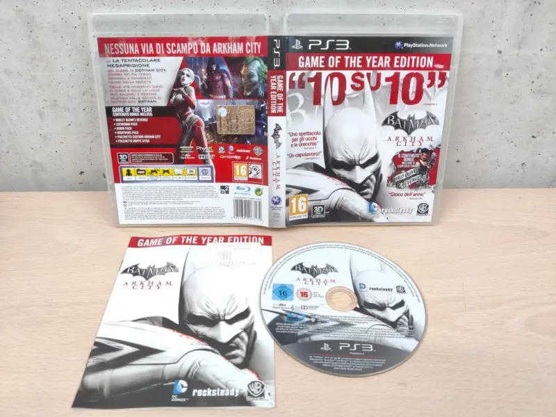 Batman Arkham City GOTY - PlayStation 3 PS3 - PAL ITA Completo - Vista 1