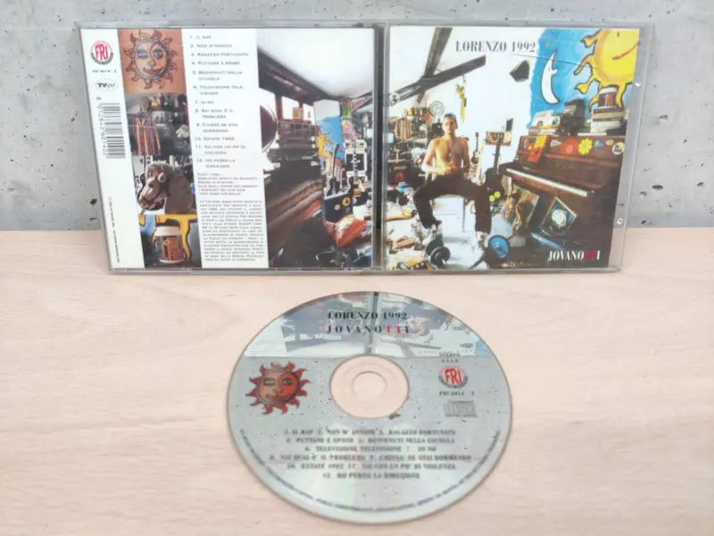 Lorenzo 1992 Jovanotti - CD - Vista 1