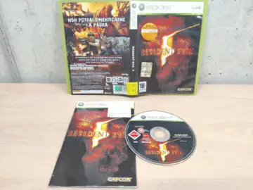 Reperto originale Resident Evil 5 - Xbox 360 - PAL ITA Completo Disco Specchio - Condizioni USATO TESTATO 100% CIB