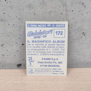 Miniatura 2 per Scudetto Napoli N. 172 - Album Calciatori Panini 1995-96 1996 Nuovo