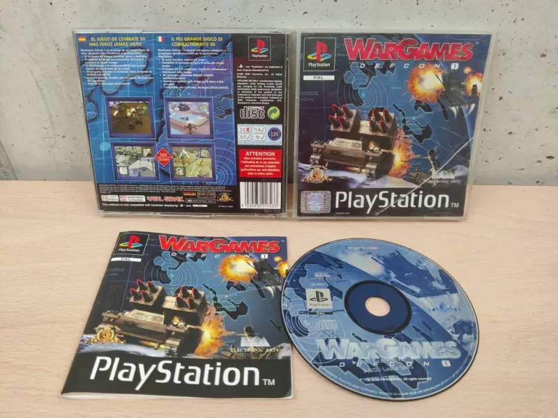 War Games Defcon 1 - PlayStation 1 PS1 - PAL ITA Completo Disco Specchio - Vista 1