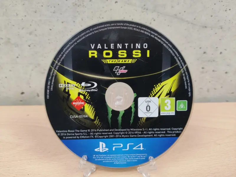 Valentino Rossi The Game - PlayStation 4 PS4 - PAL ITA Solo CD - Vista 1