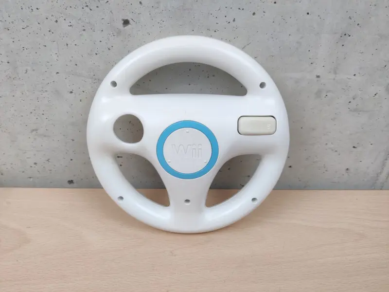 Volante Wii Accessorio Originale Mario Kart #2 - Vista 1