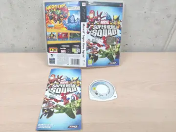 Reperto originale Marvel Super Hero Squad - PlayStation PSP - PAL Completo - Condizioni USATO TESTATO 100% CIB