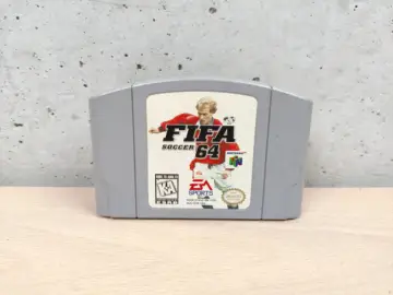 Reperto originale FIFA Soccer 64 - Nintendo 64 N64 NTSC USA - Condizioni USATO TESTATO 100% CIB