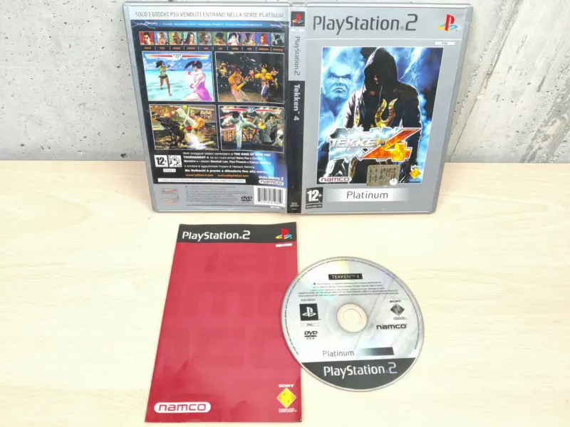 Tekken 4 Platinum - PlayStation 2 PS2 - PAL ITA Completo - Vista 1