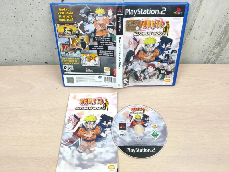 Naruto Ultimate Ninja - PlayStation 2 PS2 - PAL ITA Completo - Vista 1