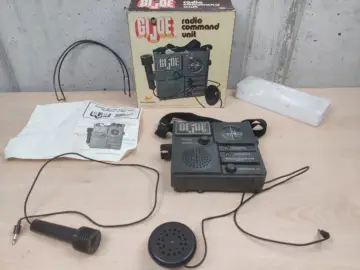 Reperto originale Gijoe Radio Command Unit - Giocattolo Vintage Funzionante Completa con Scatola - Condizioni USATO CIB