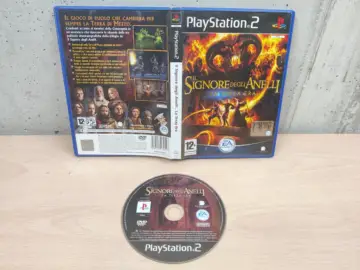 Reperto originale Il Signore degli Anelli la Terza Era - PlayStation 2 PS2 - PAL ITA Disco Specchio - Condizioni USATO TESTATO 100% CIB