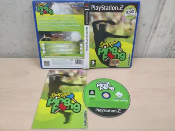 Reperto originale Spindrive Ping Pong - PlayStation 2 PS2 - PAL ITA Completo Disco Specchio - Condizioni USATO TESTATO 100% CIB