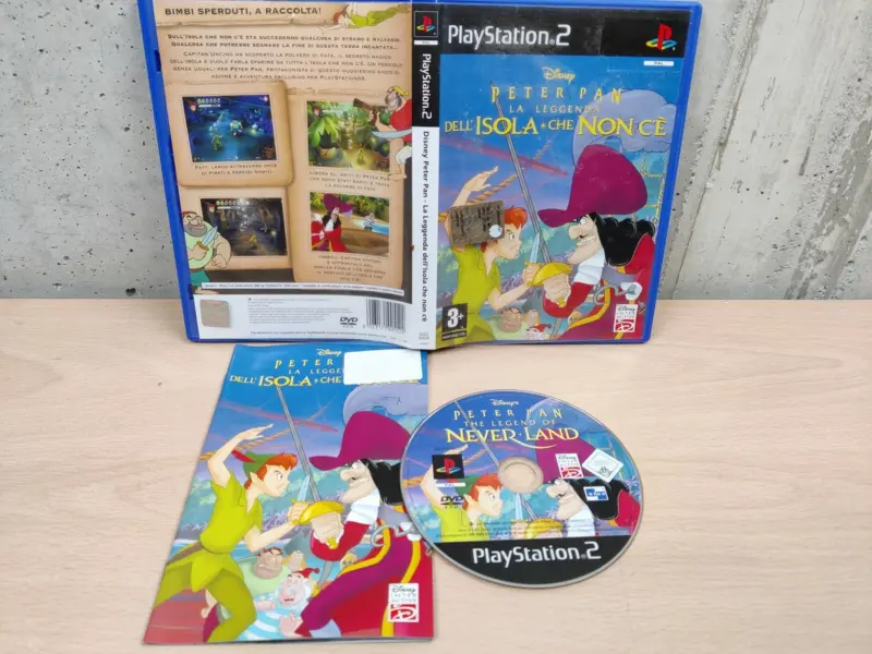 Peter Pan la Leggenda dell'Isola Che Non C'è - PlayStation 2 PS2 - PAL ITA Completo - Vista 1