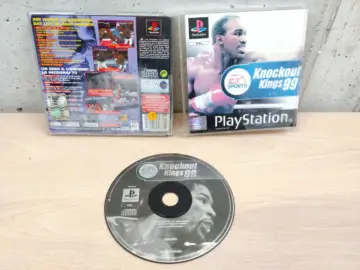 Reperto originale Knockout Kings 99 - PlayStation 1 PS1 - PAL ITA Disco Specchio - Condizioni USATO TESTATO 100% CIB