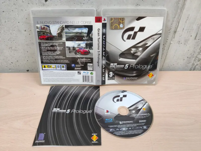 Gran Turismo 5 Prologue - PlayStation 3 PS3 - PAL ITA Completo Disco Specchio - Vista 1