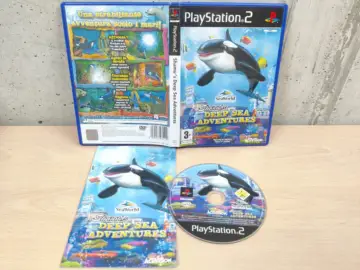 Reperto originale Shamu's Deep Sea Adventures - PlayStation 2 PS2 - PAL ITA Completo Disco Specchio - Condizioni USATO TESTATO 100% CIB