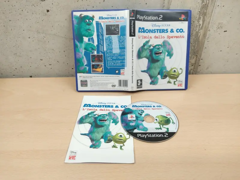 Monster & Co. l'Isola dello Spavento - PlayStation 2 PS2 - PAL ITA Completo - Vista 1