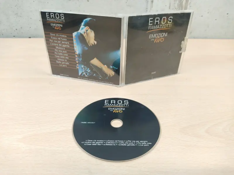 Eros Ramazzotti Emozioni dal Vivo - CD - Vista 1