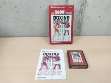 Reperto originale Boxing - Atari 2600 - 1980 - Usato (1980) - Condizioni USATO TESTATO 100% CIB