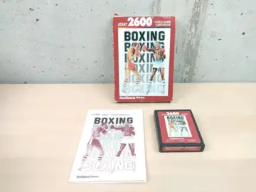 Reperto originale Boxing - Atari 2600 - 1980 - Usato #2 (1980) - Condizioni USATO TESTATO 100% CIB