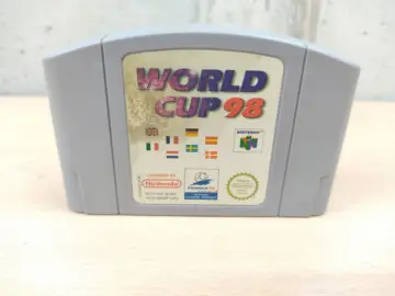 Reperto originale World Cup 98 - Nintendo 64 N64 PAL - Condizioni USATO TESTATO 100% CIB