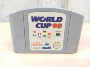 Reperto originale World Cup 98 - Nintendo 64 N64 PAL #2 - Condizioni USATO TESTATO 100% CIB
