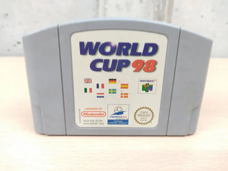 World Cup 98 - Nintendo 64 N64 PAL #2 - Vista 1
