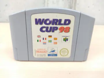 Reperto originale World Cup 98 - Nintendo 64 N64 PAL #3 - Condizioni USATO TESTATO 100% CIB