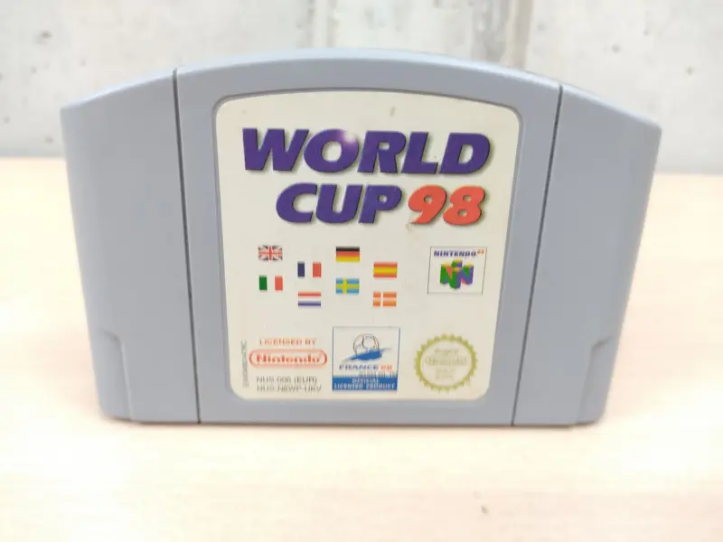 World Cup 98 - Nintendo 64 N64 PAL #3 - Vista 1
