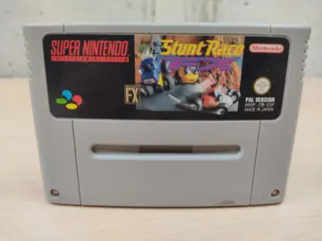 Reperto originale Stunt Race FX - Super Nintendo SNES PAL EUR - Condizioni USATO TESTATO 100% CIB