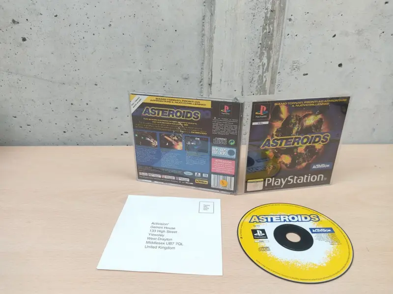 Asteroids - PlayStation 1 PS1 - PAL ITA - Vista 1