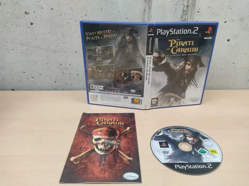Pirati dei Caraibi ai Confini del Mondo - PlayStation 2 PS2 - PAL ITA Completo - Vista 1