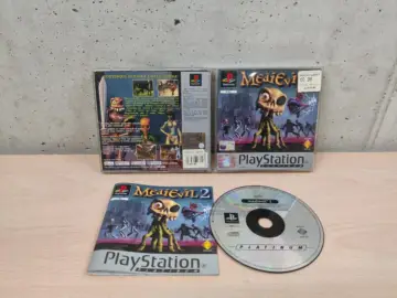 Reperto originale MediEvil 2 Platinum - PlayStation 1 PS1 - PAL ITA Completo CD Specchio - Condizioni USATO TESTATO 100% CIB