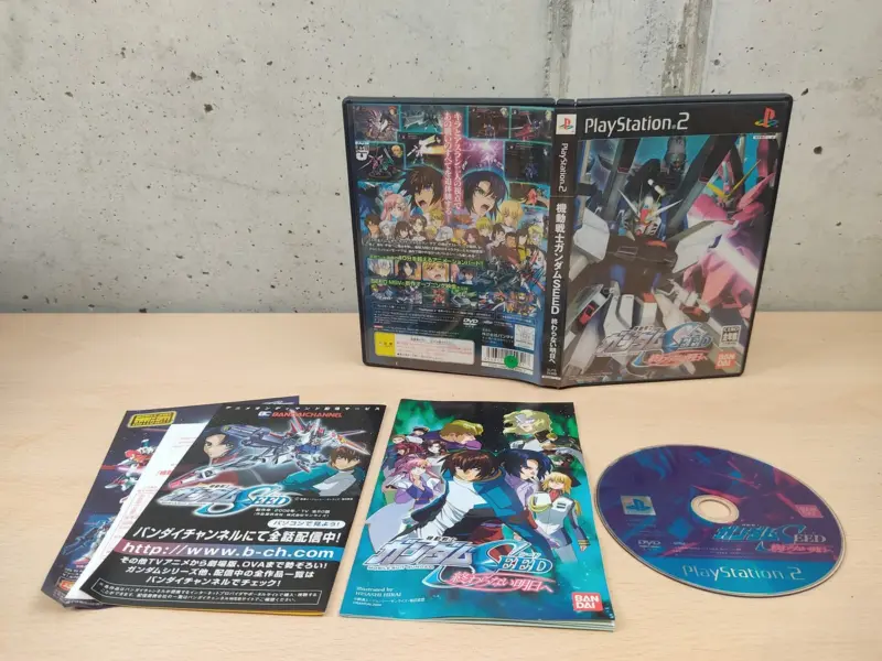 Mobile Suit Gundam Seed Owaranai Ashita E - PlayStation 2 PS2 - JAP Completo Disco Specchio - Vista 1