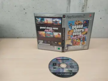 Reperto originale Grand Theft Auto GTA Vice City Platinum - PlayStation 2 PS2 - PAL ITA - Condizioni USATO TESTATO 100% CIB