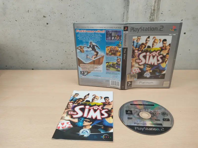 The Sims Platinum - PlayStation 2 PS2 - PAL ITA Completo - Vista 1