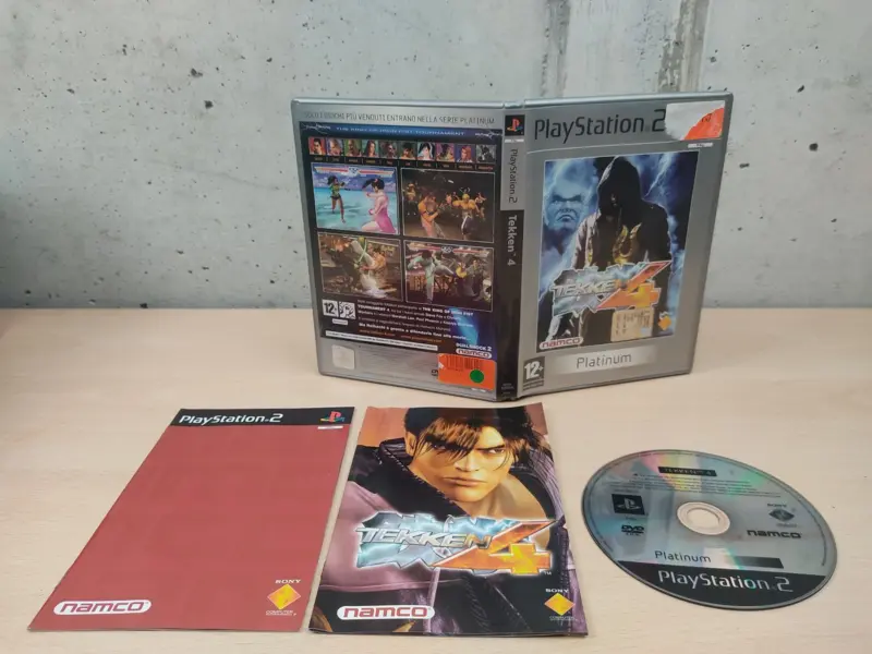 Tekken 4 Platinum - PlayStation 2 PS2 - PAL ITA Completo #2 - Vista 1