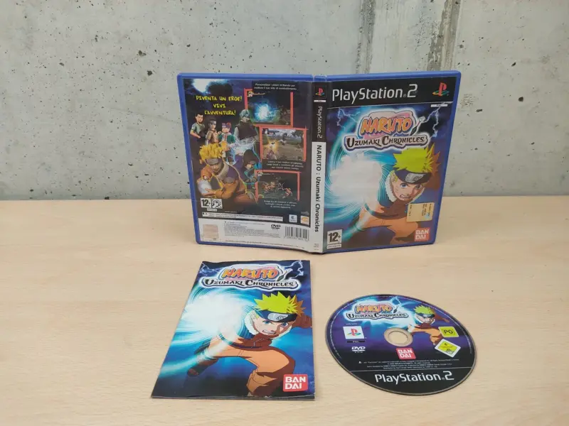 Naruto Uzumaki Chronicles - PlayStation 2 PS2 - PAL ITA Completo #3 - Vista 1