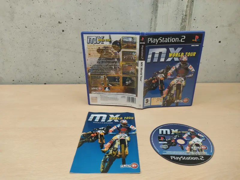 MX World Tour - PlayStation 2 PS2 - PAL ITA Completo #3 - Vista 1