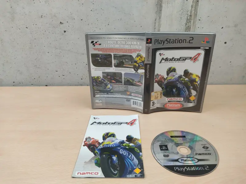 Moto GP 4 Platinum - PlayStation 2 PS2 - PAL ITA Completo #2 - Vista 1