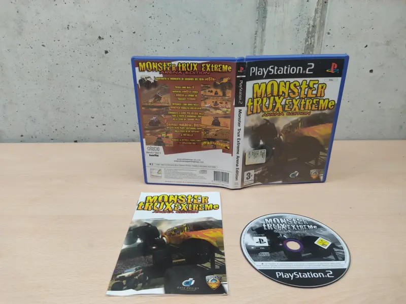 Monster Trux Extreme Arena Edition - PlayStation 2 PS2 - PAL ITA Completo - Vista 1