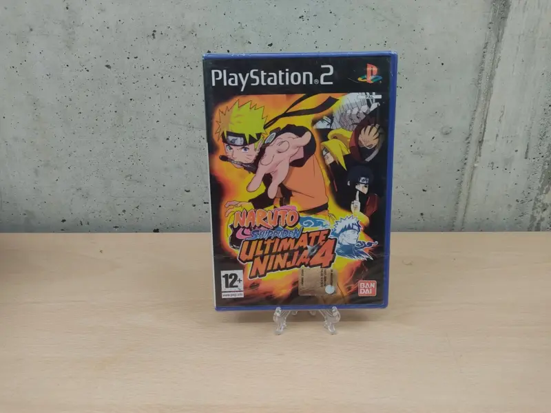 Naruto Ultimate Ninja 4 - PlayStation 2 PS2 - PAL ITA Nuovo Sigillato - Vista 1