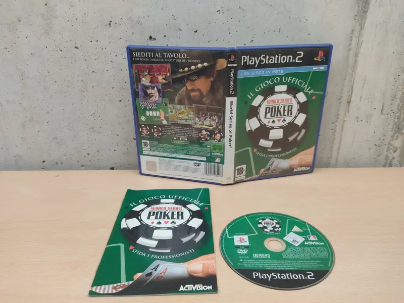 World Series of Poker - PlayStation 2 PS2 - PAL ITA Completo - Vista 1