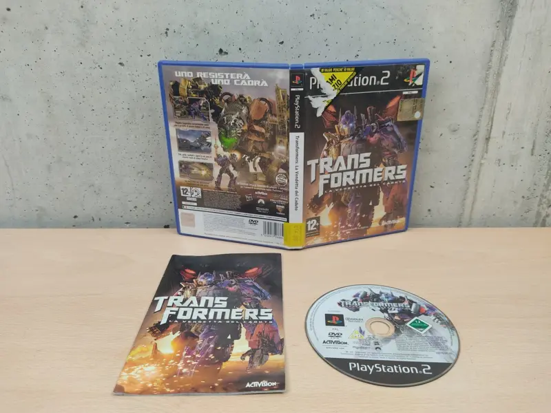 Transformer la Vendetta del Caduto - PlayStation 2 PS2 - PAL ITA Completo - Vista 1