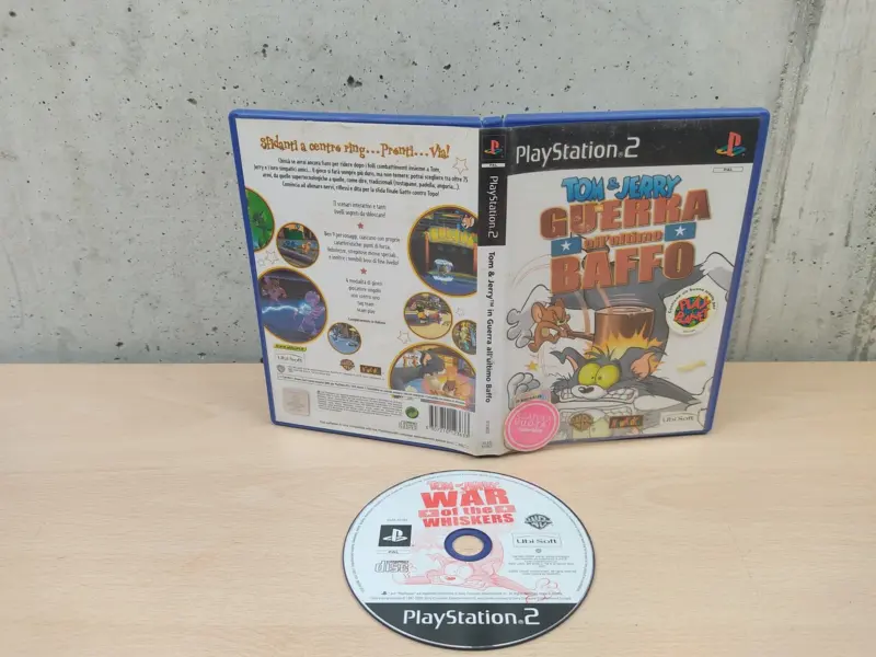 Tom & Gerry Guerra all'Ultimo Baffo - PlayStation 2 PS2 - PAL ITA - Vista 1