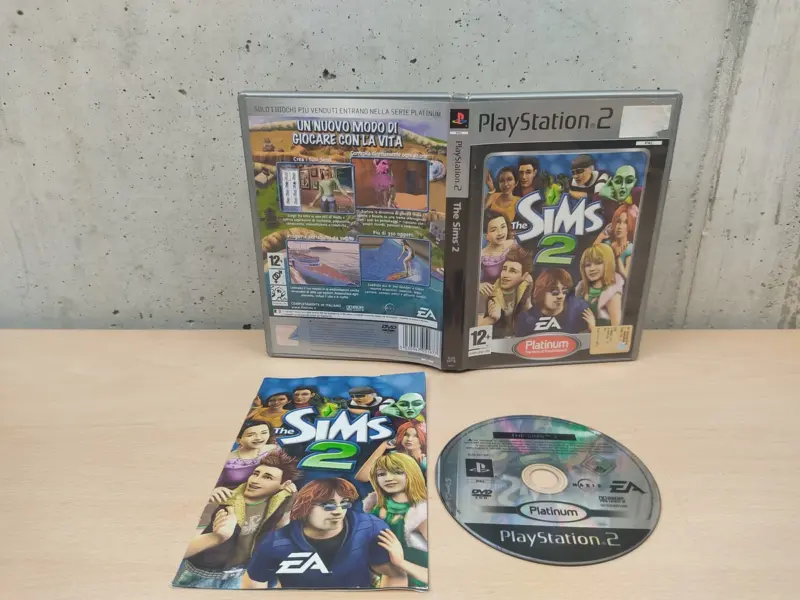 The Sims 2 Platinum - PlayStation 2 PS2 - PAL ITA Completo #3 - Vista 1