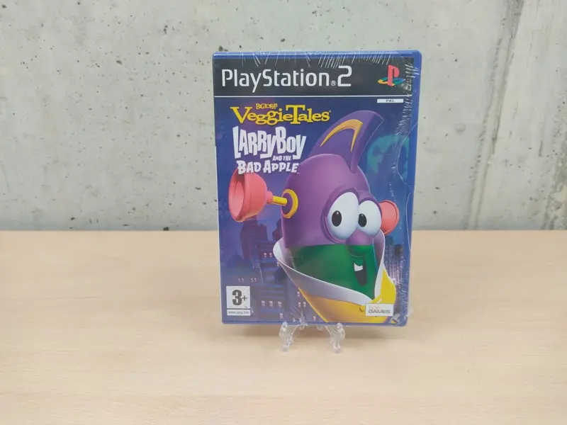 Veggie Tales Larryboy and the Bad Apple - PlayStation 2 PS2 - PAL ITA Nuovo Sigillato - Vista 1