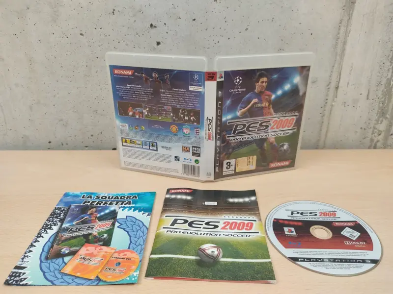 Pro Evolution Soccer 2009 - PlayStation 3 PS3 - PAL ITA Completo #2 - Vista 1