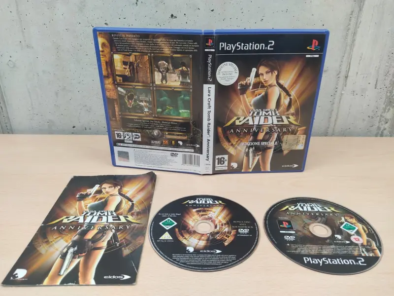 Lara Croft Tomb Raider Anniversary Edizione Speciale - PlayStation 2 PS2 - PAL ITA Completo - Vista 1