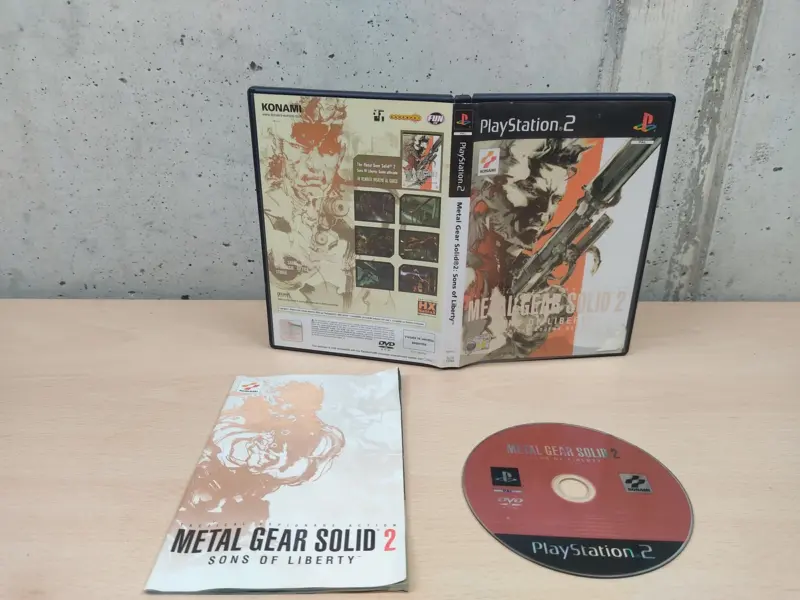 Metal Gear Solid 2 Sons of Liberty - PlayStation 2 PS2 - PAL ITA Completo #4 - Vista 1